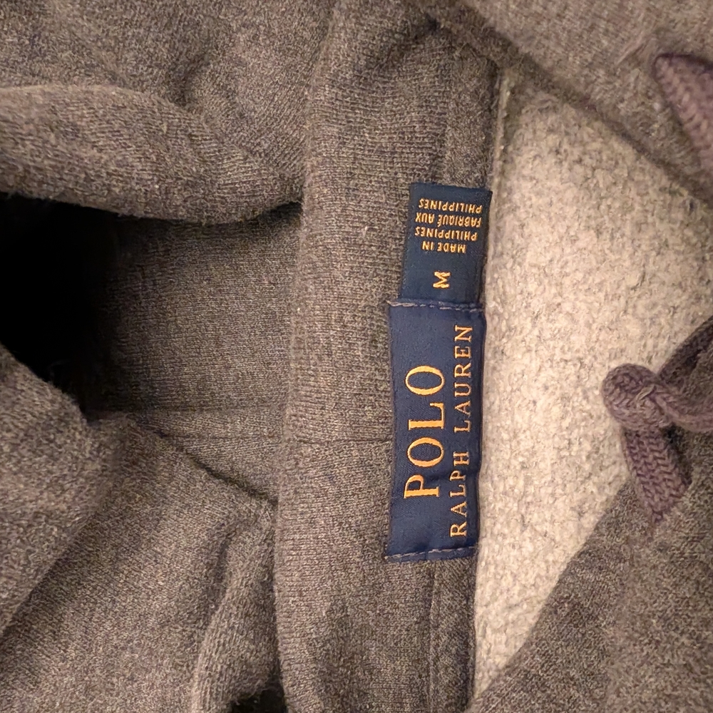 Polo Bear by Ralph Lauren Gray Hoodie - Picture 3 of 5